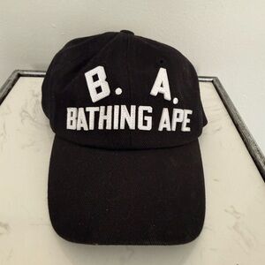 Bape Black Cap